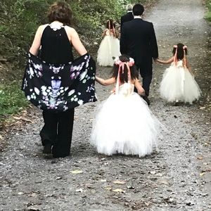 Flower girl dress Easter dress tulle dress